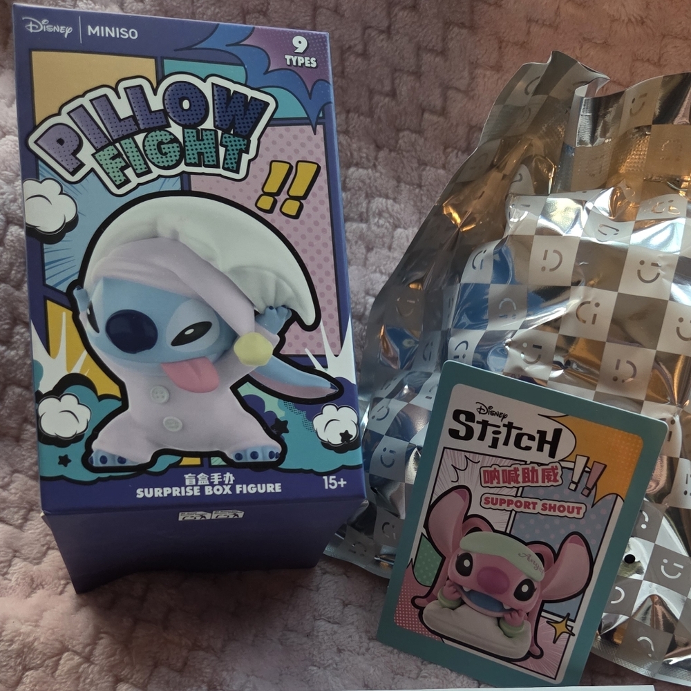 Disney Stitch Pillow Fight Surprise Box - Angel